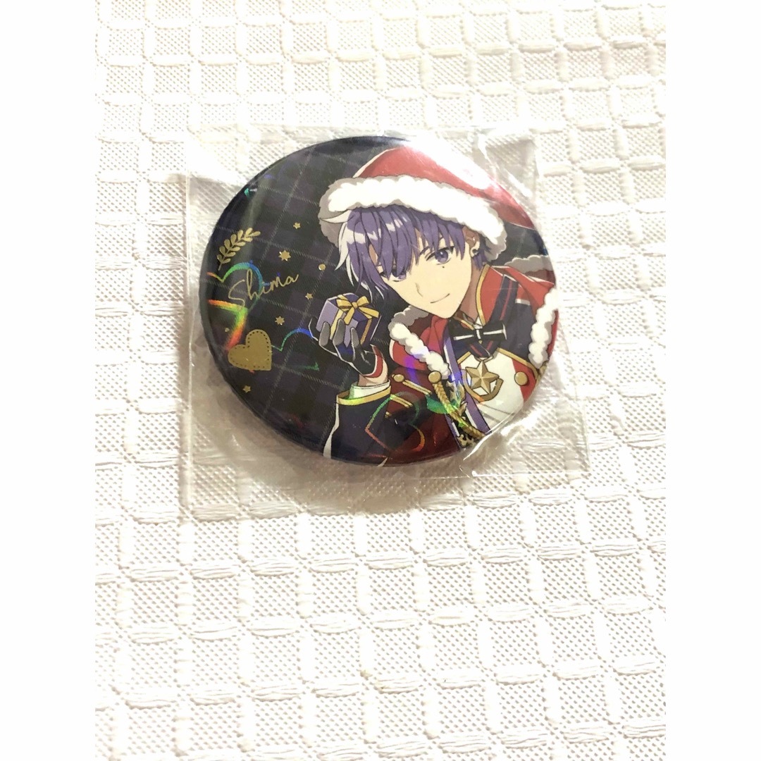 志麻 缶バッジ バースデー クリスマス サンタ しまさか 志麻 缶バッジ バースデー クリスマス サンタ しまさか