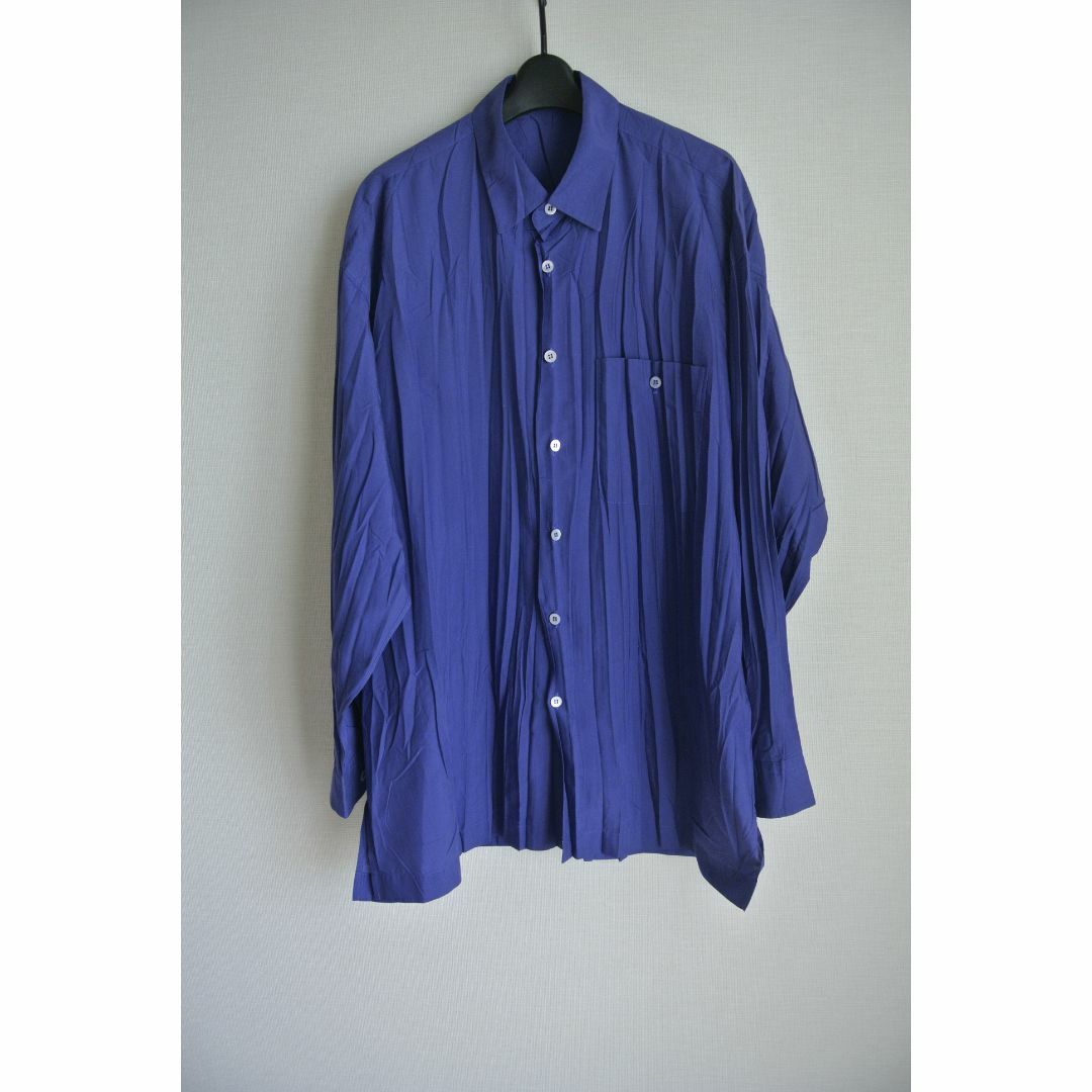 ISSEY MIYAKE MEN シワプリーツデザインシャツ ISSEY MIYAKE MEN シワプリーツデザインシャツ