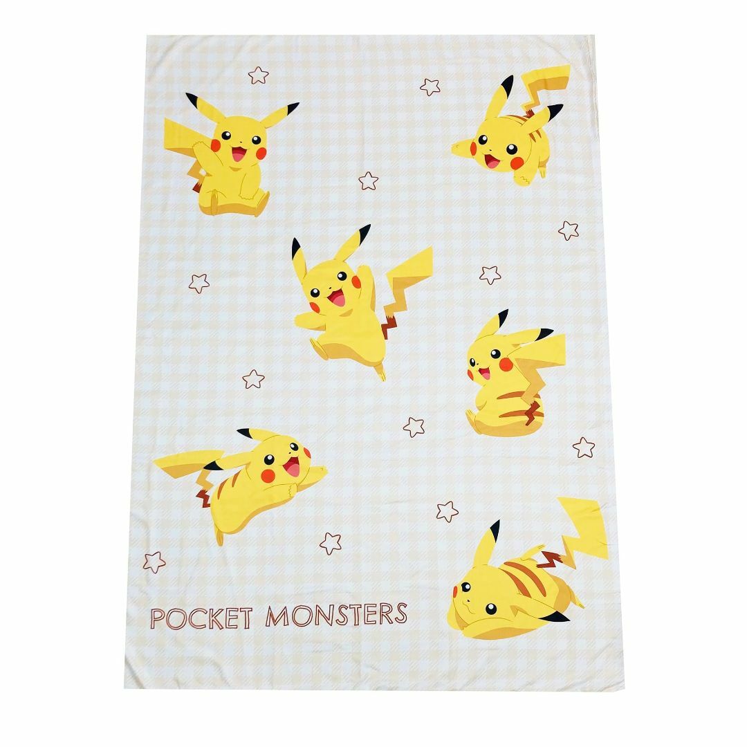 色: ポケモン ピカチュウ】MORIPiLO モリシタ 布団カバーセット