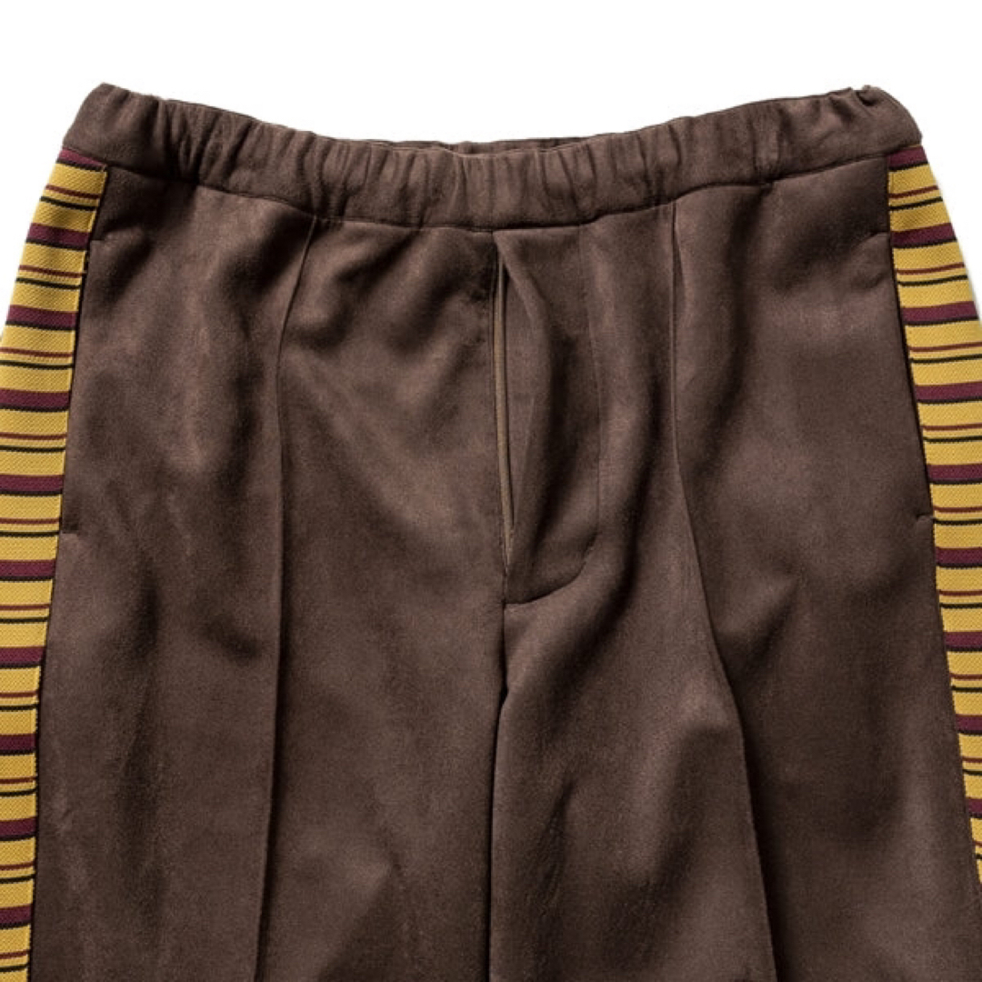 21AW SYNTHETIC SUEDE TRACK PANTS 21AW SYNTHETIC SUEDE TRACK PANTS
