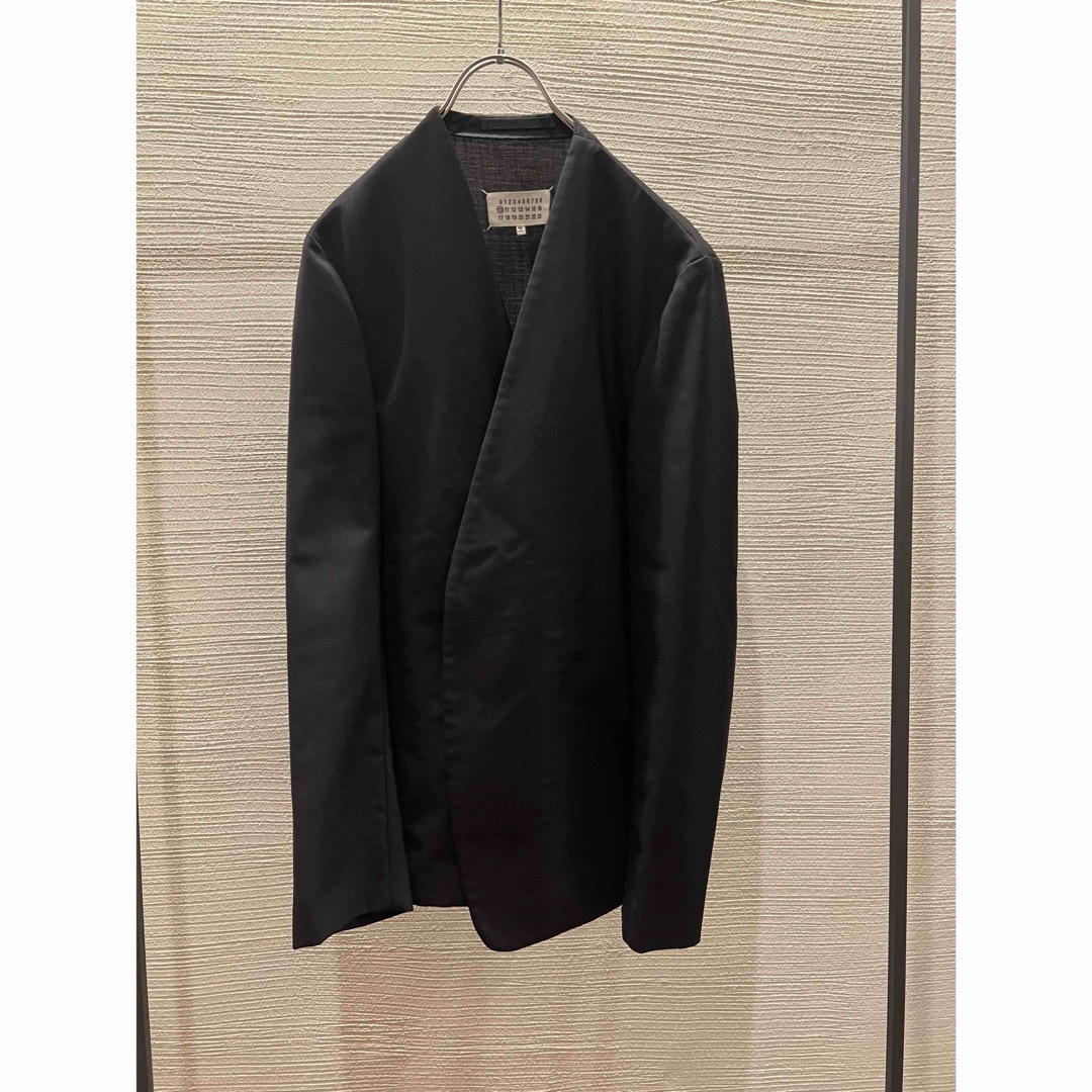 Maison Margiela ノーカラージャケット メゾンマルジェラ 46 Maison Margiela ノーカラージャケット メゾンマルジェラ 46