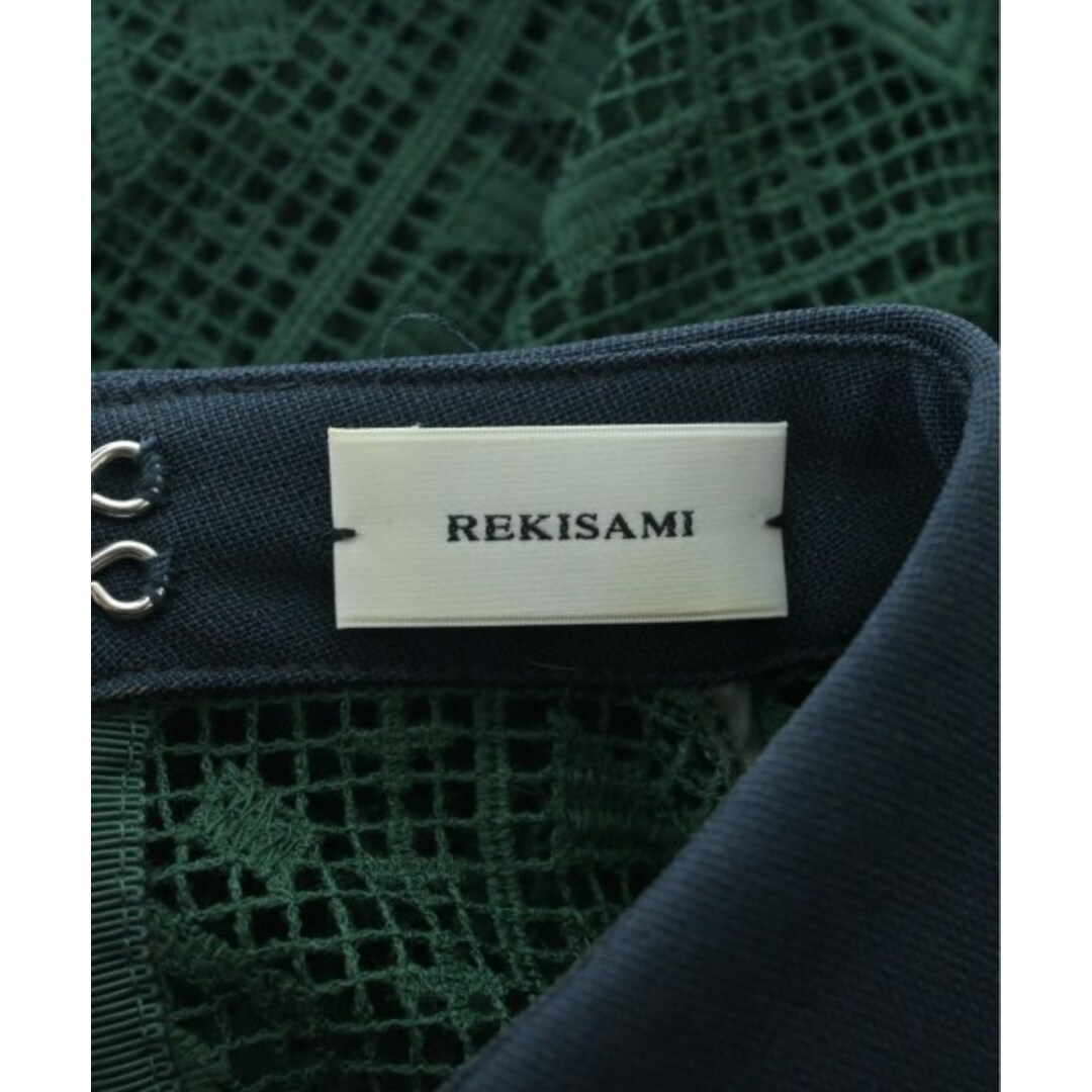 REKISAMI - REKISAMI レキサミ ブラウス 1(S位) 緑(レース REKISAMI - REKISAMI レキサミ ブラウス 1(S位) 緑(レース