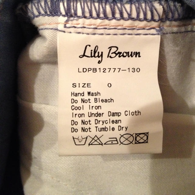 Lily Brown(リリーブラウン)のショートパンツ レディースのパンツ(ショートパンツ)の商品写真