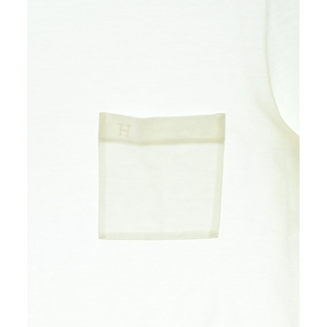HERMES エルメス Tシャツ・カットソー M 白 【古着】 HERMES エルメス Tシャツ・カットソー M 白 【古着】