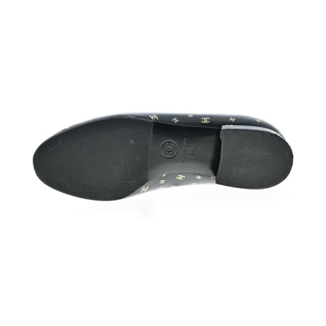 CHANEL - CHANEL パンプス EU34(20.5cm位) 黒xゴールド(総柄 CHANEL - CHANEL パンプス EU34(20.5cm位) 黒xゴールド(総柄