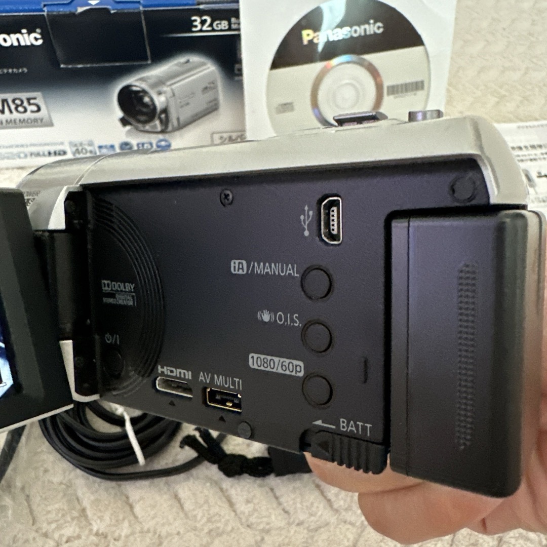 Panasonic デジタルハイビジョンビデオカメラ HDC-TM85 Panasonic デジタルハイビジョンビデオカメラ HDC-TM85