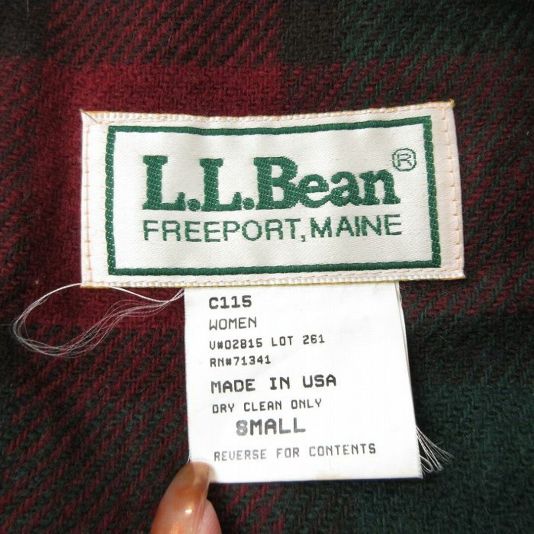 L.L.Bean - 古着 エルエルビーン LLBEAN 長袖 ウール ダッフル