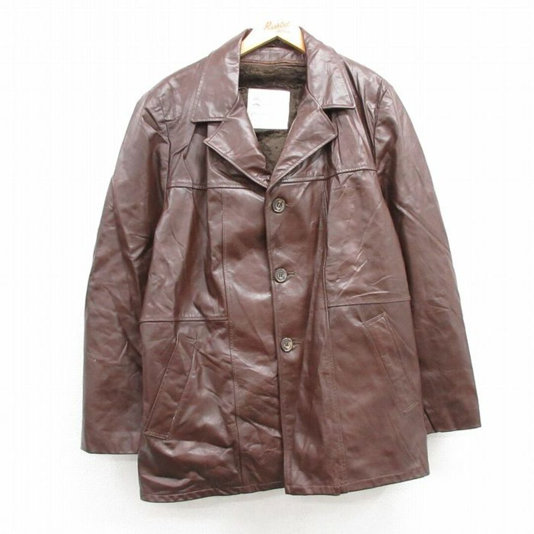 ブラウン レザー ジャケット 5ポケット(ZARA】ポケット レザー ブラウン レザー ジャケット 5ポケット(ZARA】ポケット レザー