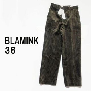 BLAMINK - ブラミンク BLAMINK 36 コーデュロイパンツ オリーブ BLAMINK - ブラミンク BLAMINK 36 コーデュロイパンツ オリーブ