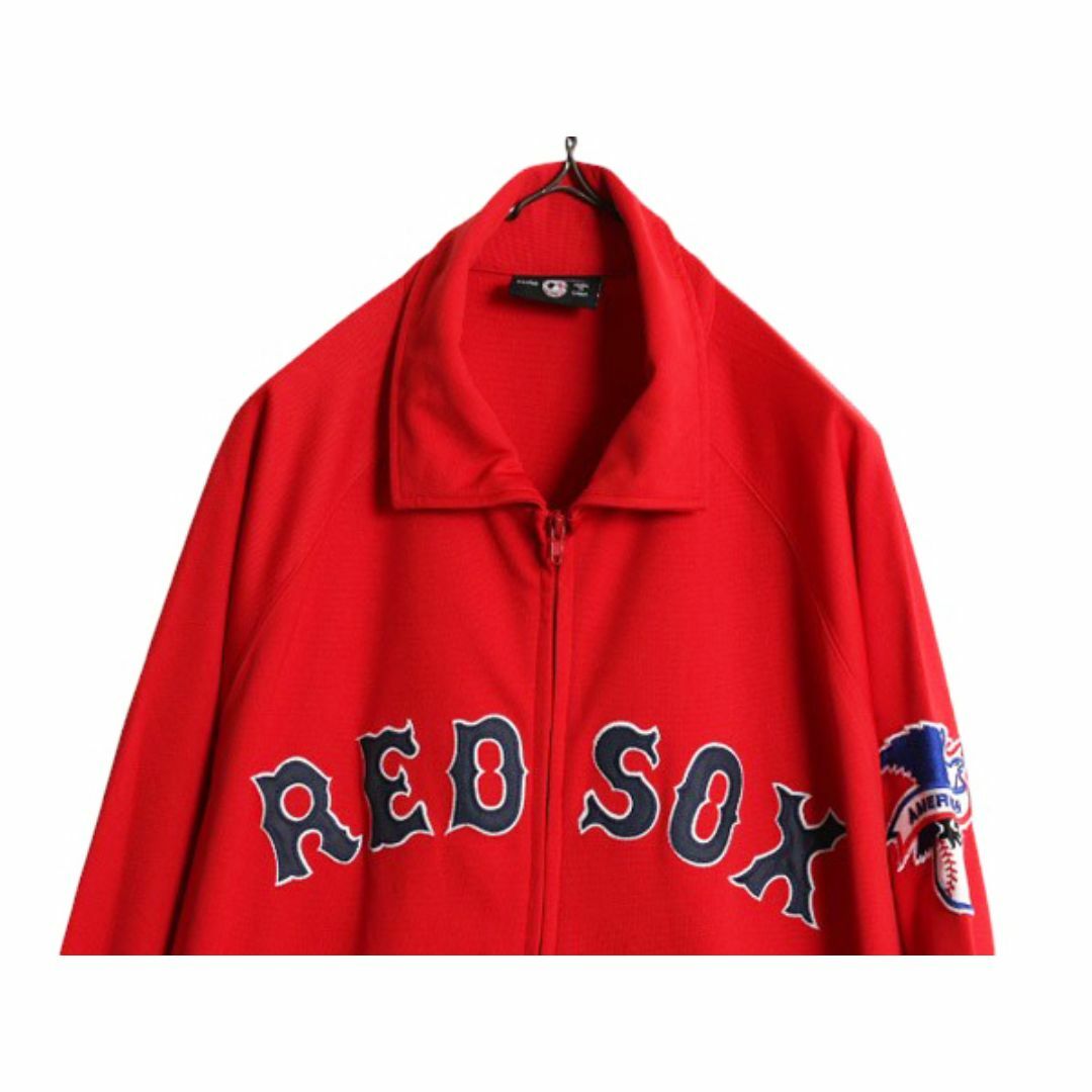 MLB オフィシャル Stitches レッドソックス トラック ジャケット MLB オフィシャル Stitches レッドソックス トラック ジャケット