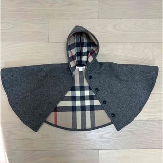 BURBERRY - バーバリー チェック ポンチョ ベビー キッズの通販 BURBERRY - バーバリー チェック ポンチョ ベビー キッズの通販