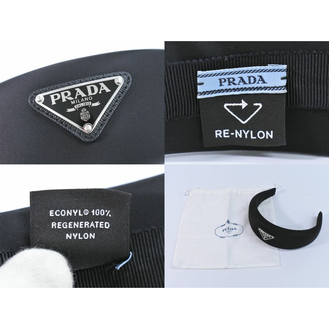 PRADA - 本物 本物 プラダ PRADA ナイロン カチューシャ PRADA - 本物 本物 プラダ PRADA ナイロン カチューシャ