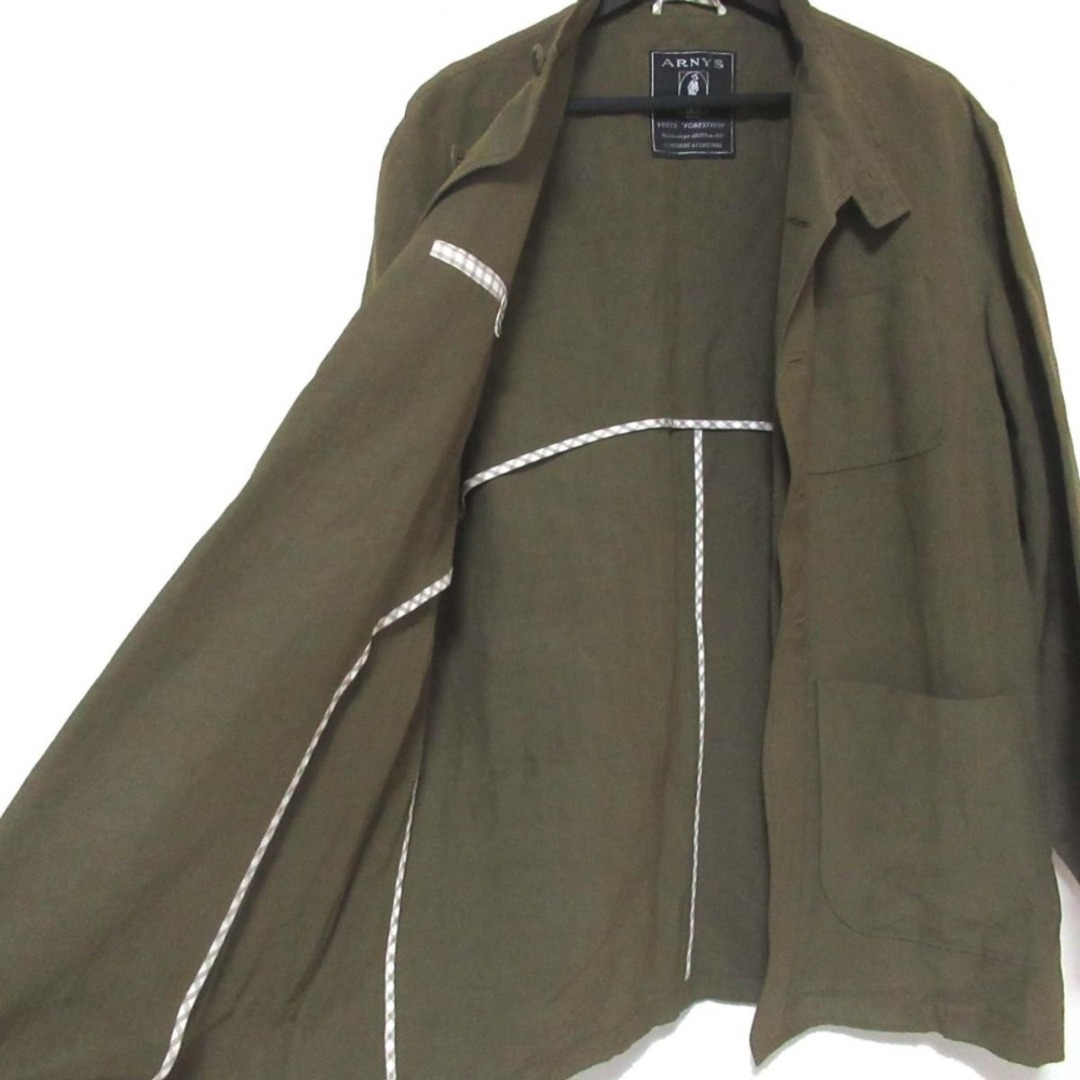 美品 名作 ARNYS アルニス フォレスティエール リネン×シルク 美品 名作 ARNYS アルニス フォレスティエール リネン×シルク