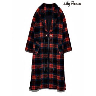 リリーブラウン(Lily Brown)の新品未使用 LILY BROWN リリーブラウン ロングガウンコート (ロングコート)