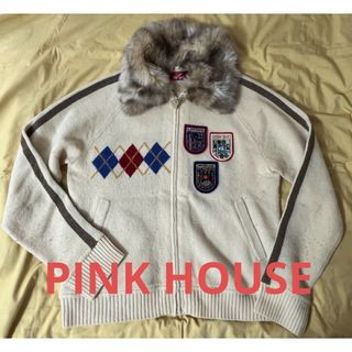 PINK HOUSE - PINK HOUSE ラムウール ジャケット ロンドンモチーフ