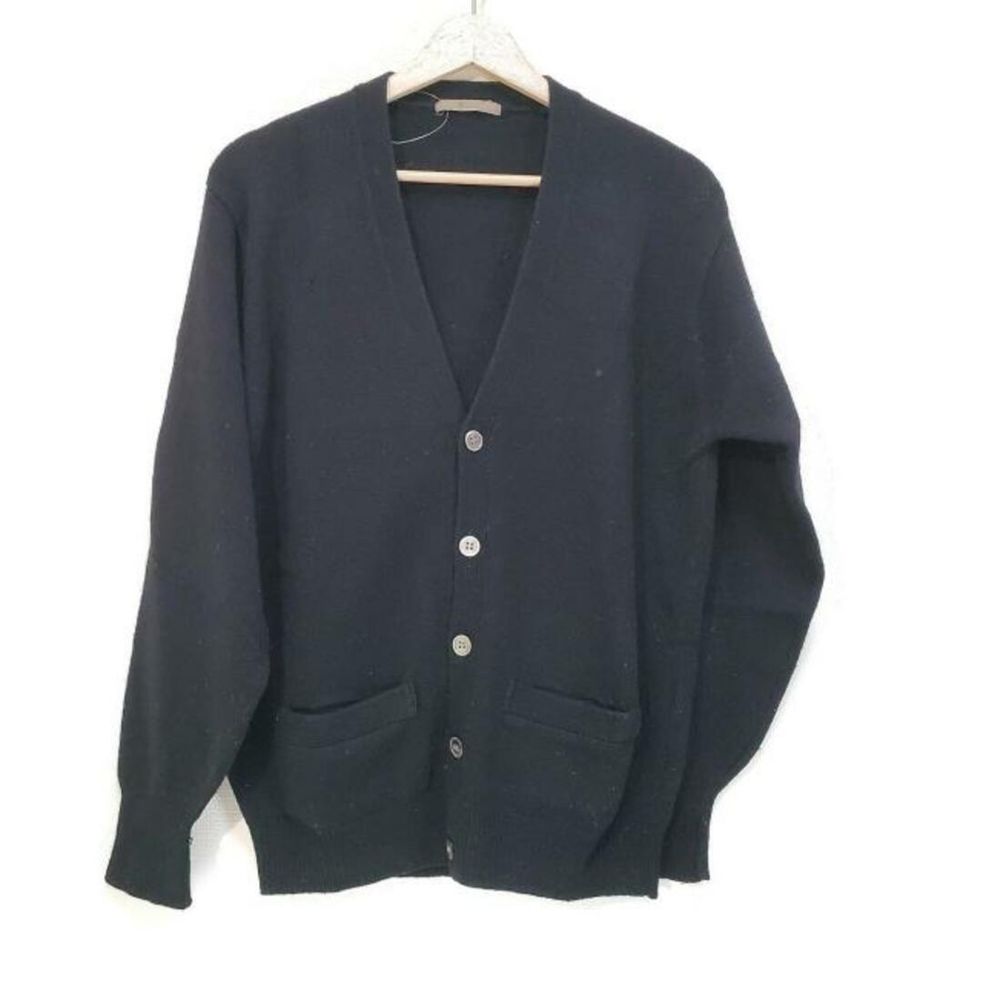 Y´s for men(ワイズ フォーメン) カーディガン メンズ美品 - 黒 長袖 Y´s for men(ワイズ フォーメン) カーディガン メンズ美品 - 黒 長袖
