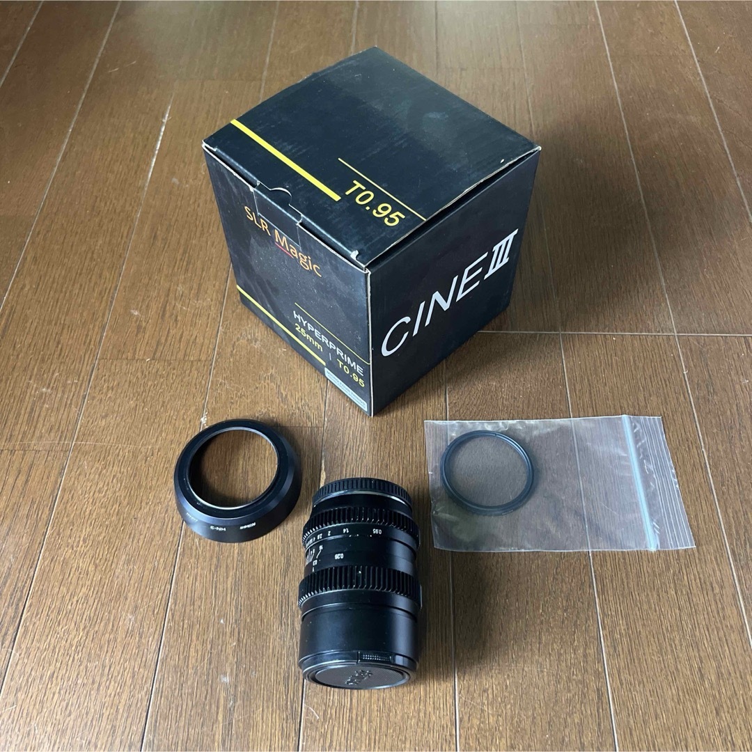 SLR Magic HyperPrime CineⅢ 25mm T0.95 箱有 SLR Magic HyperPrime CineⅢ 25mm T0.95 箱有