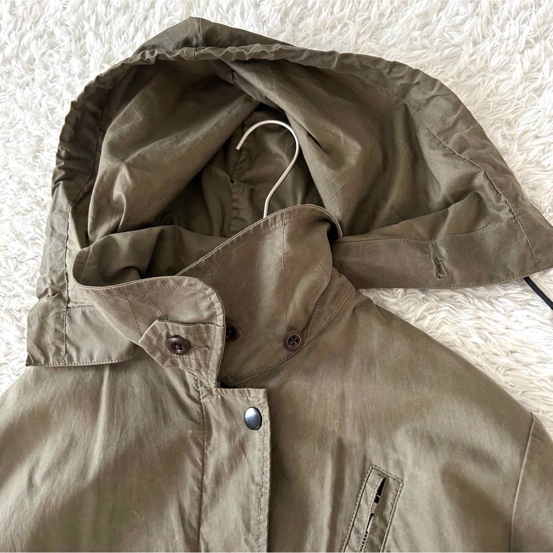 MHL. - MHL. マーガレットハウエル モッズコート カーキ フード MHL. - MHL. マーガレットハウエル モッズコート カーキ フード