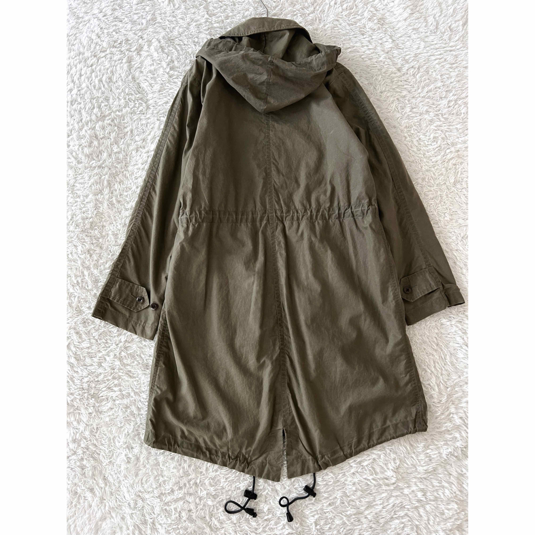 MHL. - MHL. マーガレットハウエル モッズコート カーキ フード MHL. - MHL. マーガレットハウエル モッズコート カーキ フード