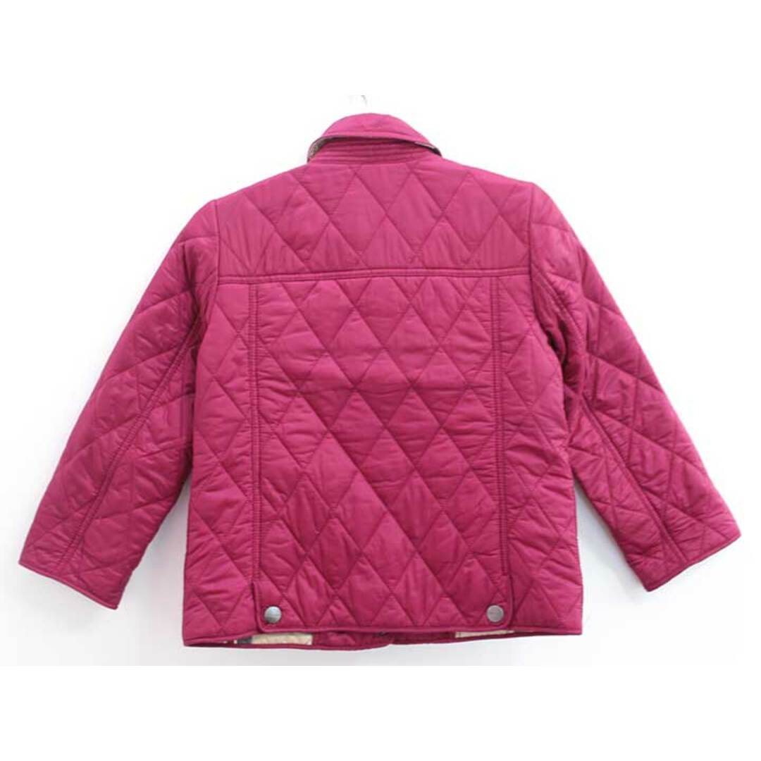 早割 万博 Burberry キルティングジャケット女の子14歳用カラー/バーガンディ その他
