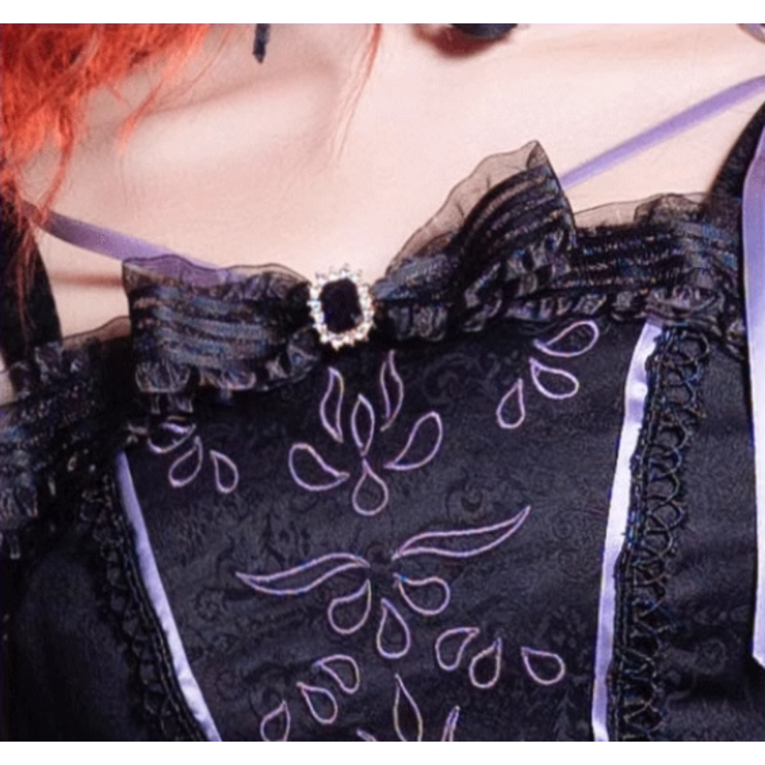 オリジナルlolita刺繡入りゴシック暗黒系ロリータJSKワンピース オリジナルlolita刺繡入りゴシック暗黒系ロリータJSKワンピース