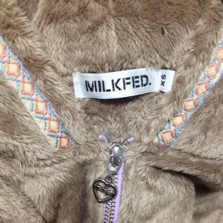 ミルクフェド(MILKFED.)の最終値下げ‼️フェイクファーパーカー(パーカー)