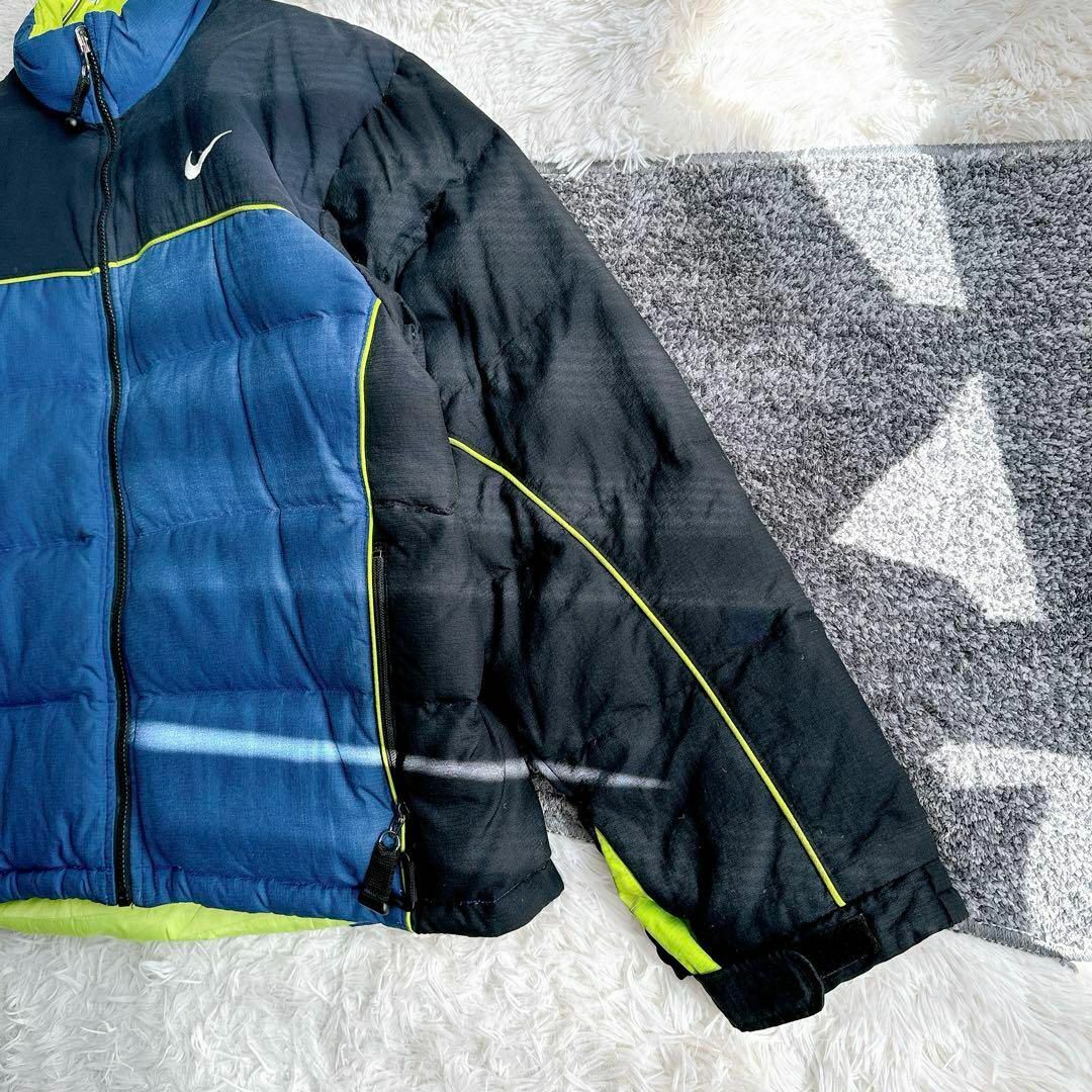 オールド NIKE ACG ダウンジャケット 切り替え 刺繍ロゴ 両面 オールド NIKE ACG ダウンジャケット 切り替え 刺繍ロゴ 両面
