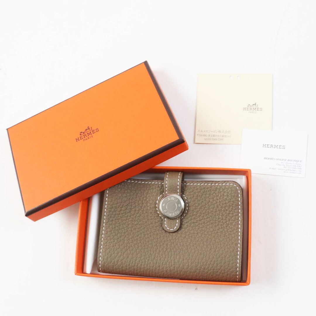 未使用品◎HERMES エルメス エトゥープ シルバー金具 トゴ 未使用品◎HERMES エルメス エトゥープ シルバー金具 トゴ