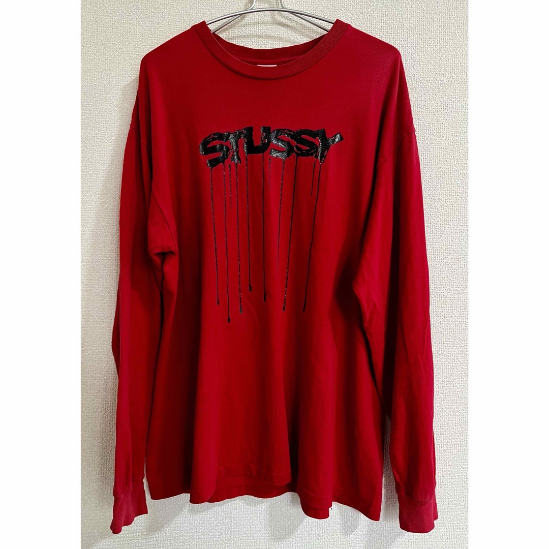 STUSSY - Stussy ロンT XL 長袖Tシャツ USA 銀タグ 90 00の通販 STUSSY - Stussy ロンT XL 長袖Tシャツ USA 銀タグ 90 00の通販