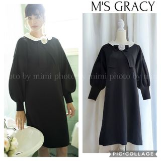 M'S GRACY(ひざ丈ワンピース ・ ホワイト/白色系)のフリマ M'S GRACY(ひざ丈ワンピース ・ ホワイト/白色系)のフリマ