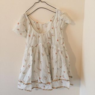 フランシュリッペ(franche lippee)のフランシュリッペ☺︎スイマー柄ブラウス(シャツ/ブラウス(半袖/袖なし))