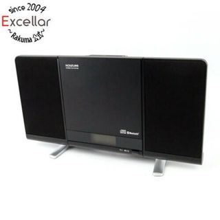 コイズミ　ステレオCDシステム　SDB-4349/K　ブラック