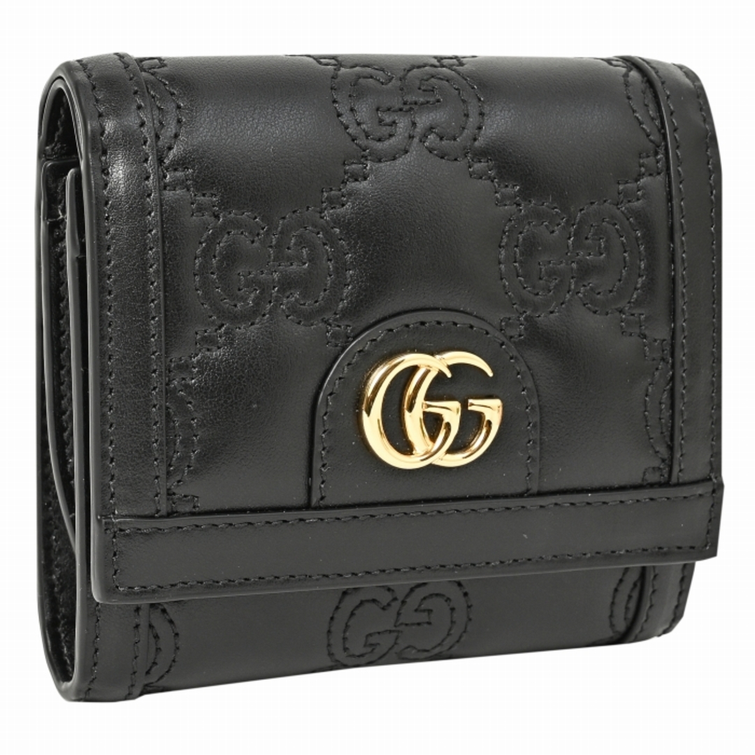 GUCCI - グッチ GUCCI 財布 二つ折り GGマトラッセ キルティング GUCCI - グッチ GUCCI 財布 二つ折り GGマトラッセ キルティング