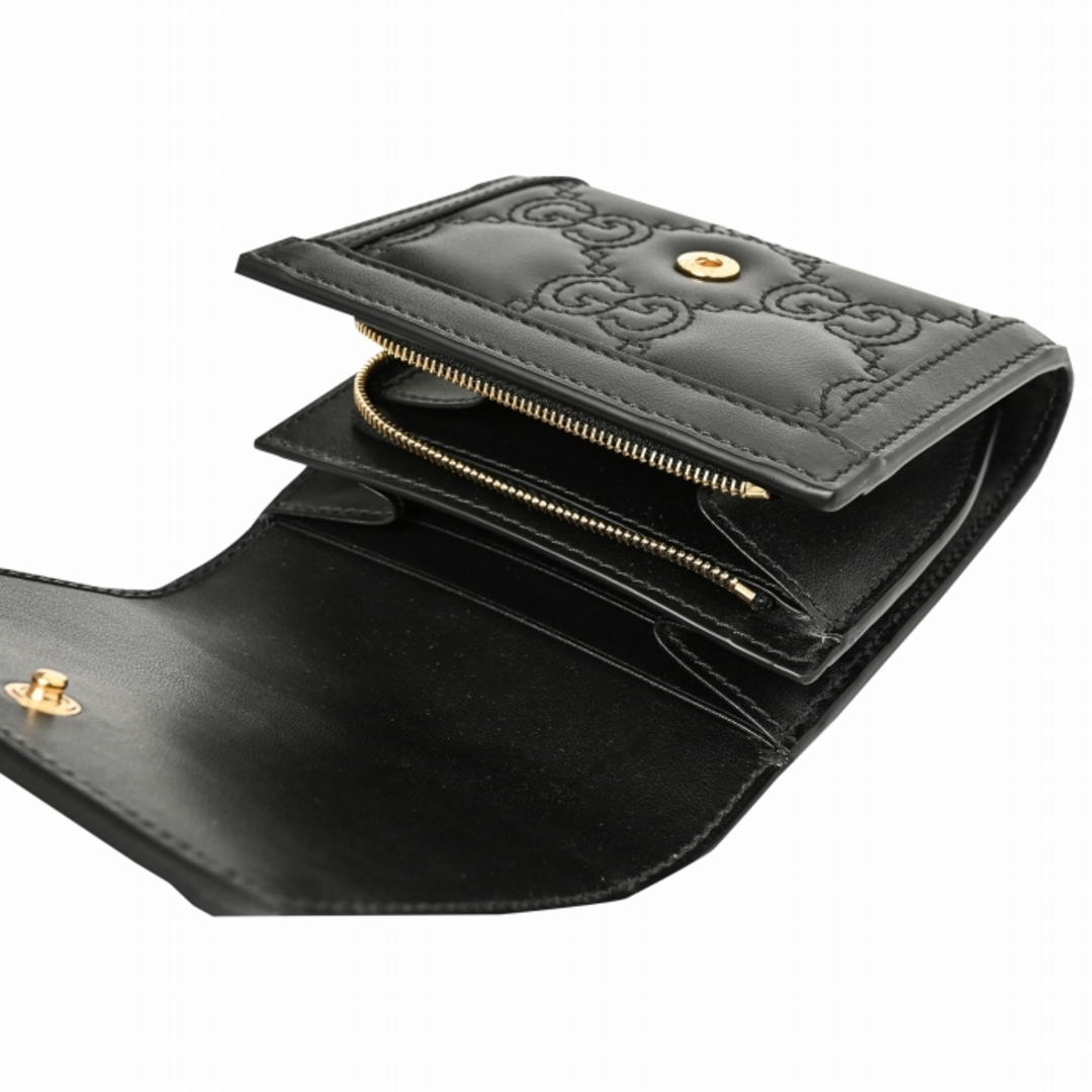GUCCI - グッチ GUCCI 財布 二つ折り GGマトラッセ キルティング GUCCI - グッチ GUCCI 財布 二つ折り GGマトラッセ キルティング