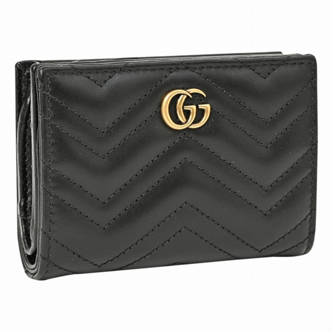 GUCCI - グッチ GUCCI 財布 二つ折り GG マーモント ウォレット GUCCI - グッチ GUCCI 財布 二つ折り GG マーモント ウォレット