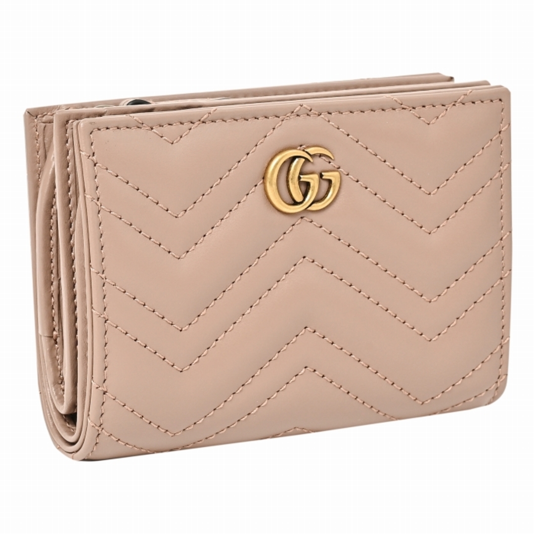 GUCCI - グッチ GUCCI 財布 二つ折り GG マーモント ウォレット GUCCI - グッチ GUCCI 財布 二つ折り GG マーモント ウォレット