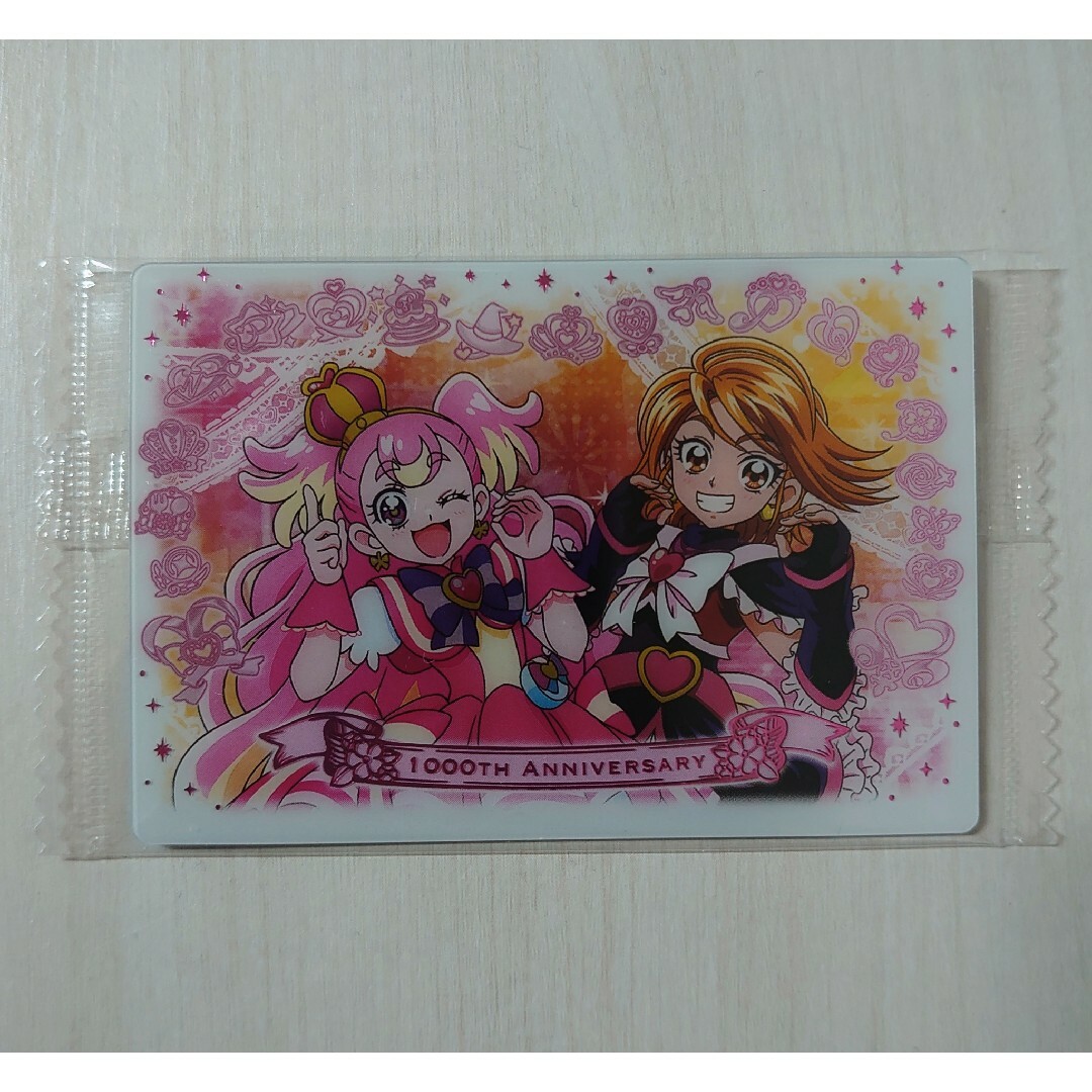 BANDAI - プリキュア カードウエハース10 1000th ANV No.27