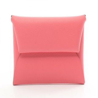 エルメス(HERMES)のエルメス HERMES バスティア ローズエテ コインケース 財布 シェーブル シェーブル レディース ピンク系 【中古】(コインケース)