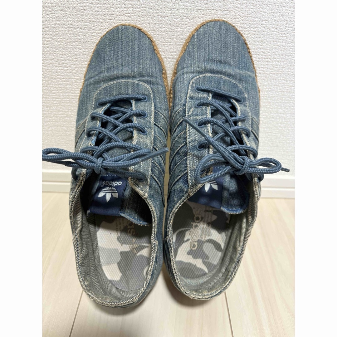 adidas - adidas デニム風 シューズ 27㎝の通販 by JPM's shop adidas - adidas デニム風 シューズ 27㎝の通販 by JPM's shop