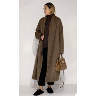 DEUXIEME CLASSE(ロングコート ・ ブラウン/茶色系)のフリマ DEUXIEME CLASSE(ロングコート ・ ブラウン/茶色系)のフリマ