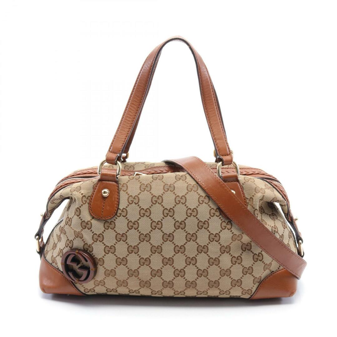 GUCCI - グッチ ブリックレーン GGキャンバス ハンドバッグ