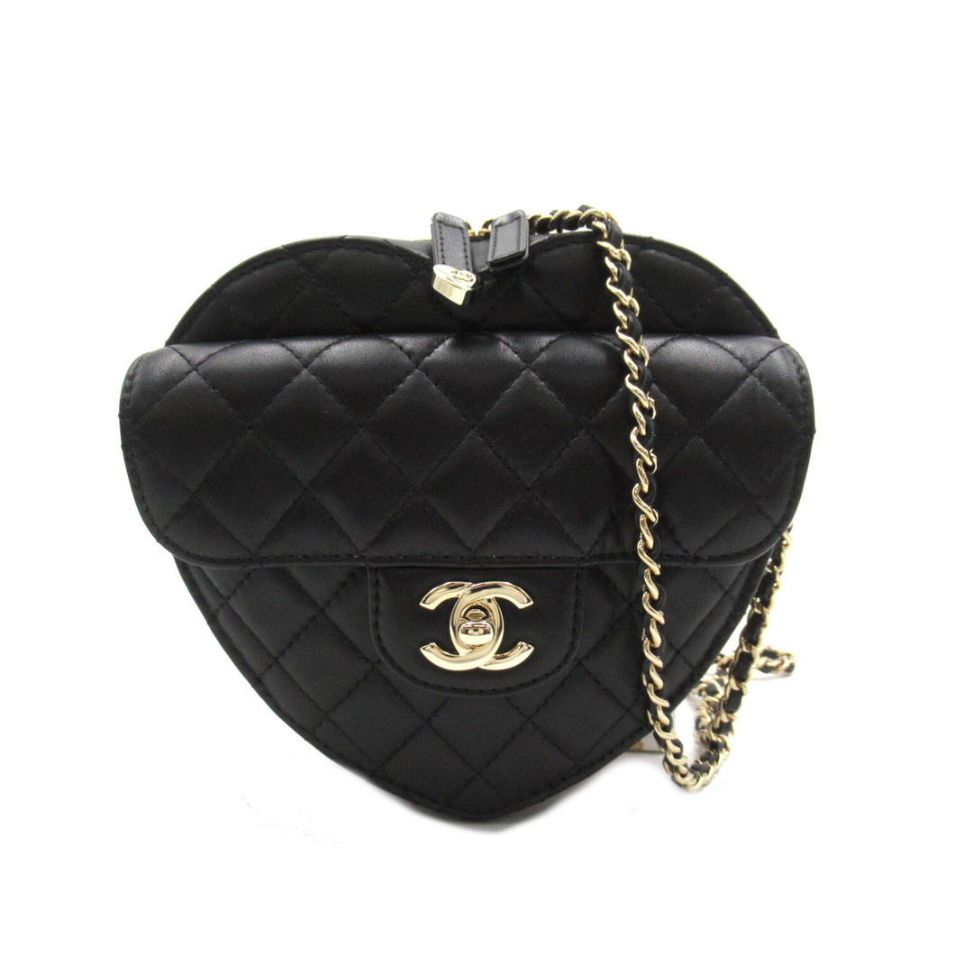 CHANEL - シャネル ハートチェーンショルダー ショルダーバッグ