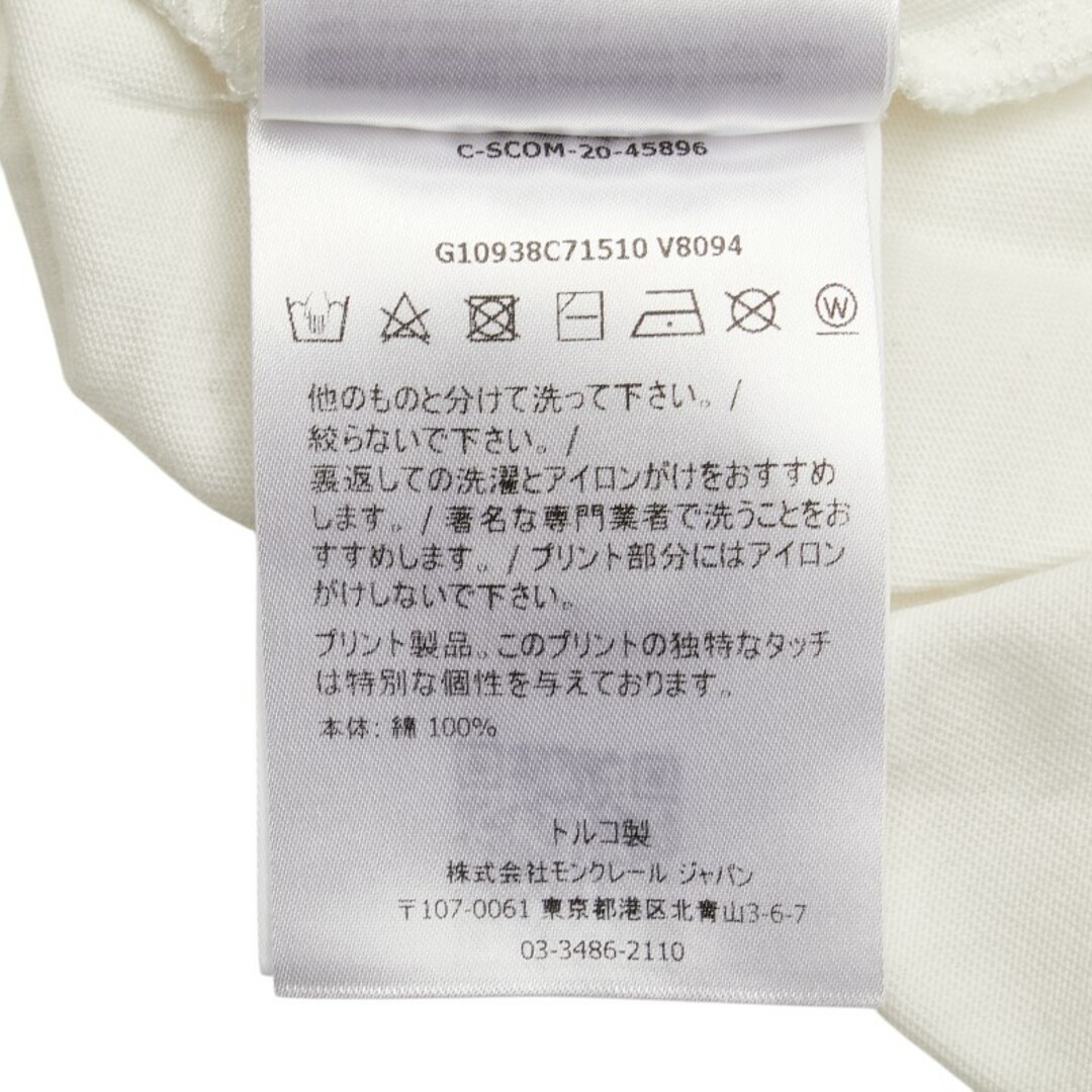 MONCLER - 美品 モンクレール ロゴミニワッペン 半袖Tシャツ MONCLER - 美品 モンクレール ロゴミニワッペン 半袖Tシャツ