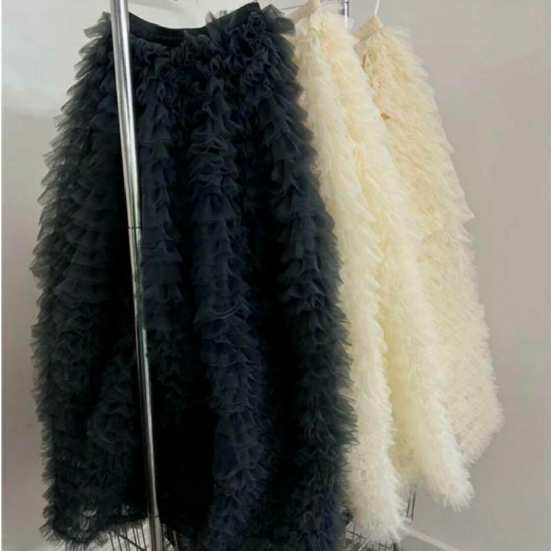 Bibiy. DARLENE SHUSHU SKIRT グレー Bibiy. DARLENE SHUSHU SKIRT グレー