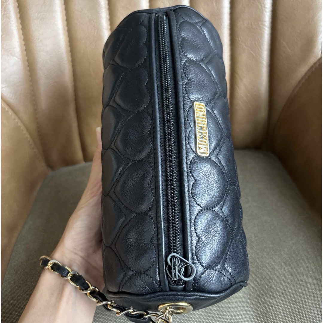 MOSCHINO - ヴィンテージ モスキーノ ハートキルティング レザー MOSCHINO - ヴィンテージ モスキーノ ハートキルティング レザー