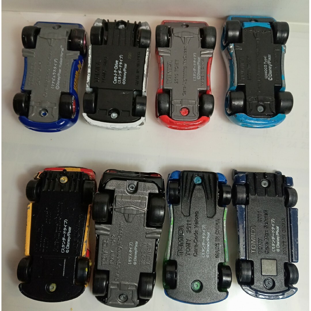 トミカディズニーカーズ8台