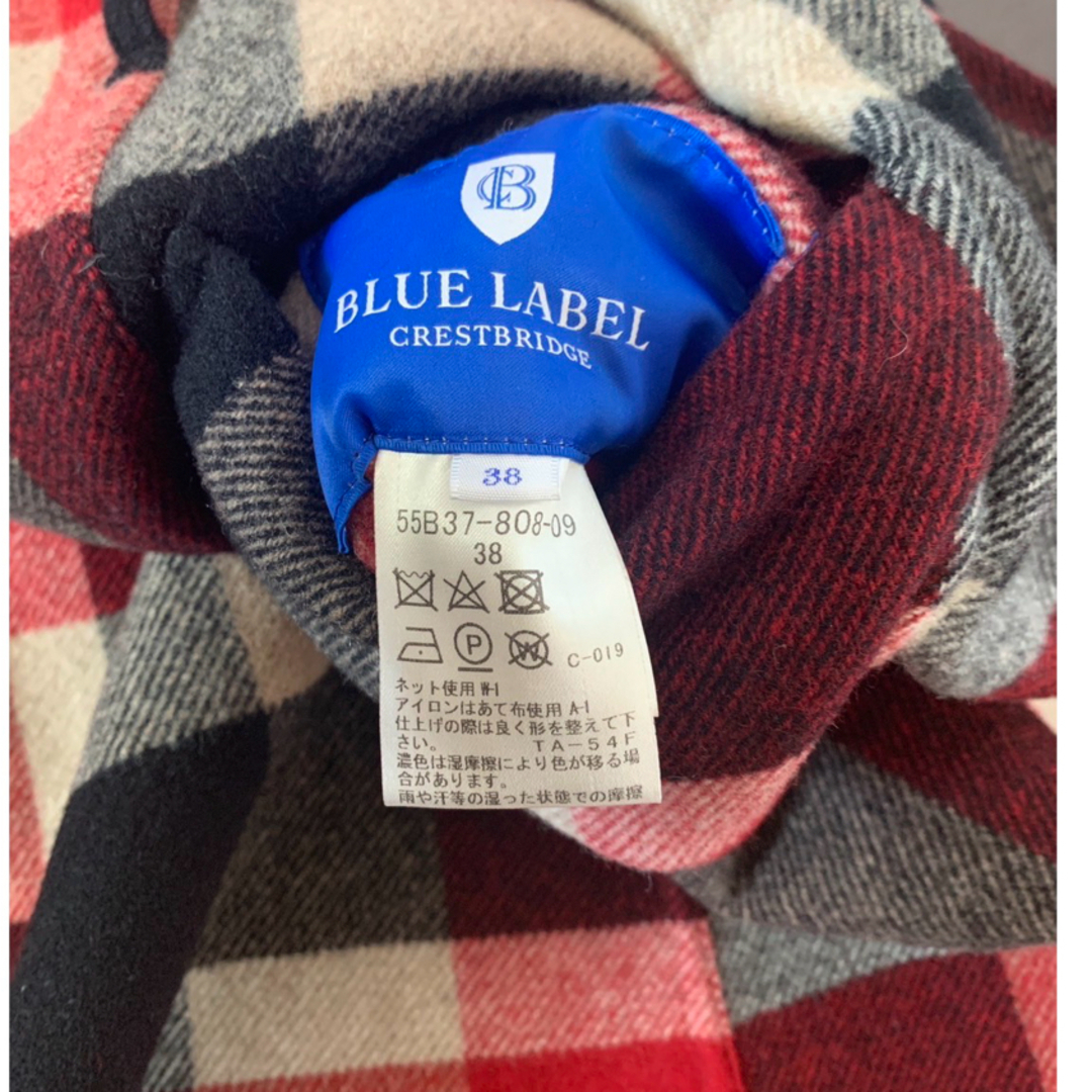 BLUE LABEL CRESTBRIDGE - ブルーレーベルリバーシブルウール BLUE LABEL CRESTBRIDGE - ブルーレーベルリバーシブルウール
