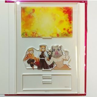 無限列車編　上映四周年記念カフェ　ランダムミニジオラマアクリルスタンド(キャラクターグッズ)