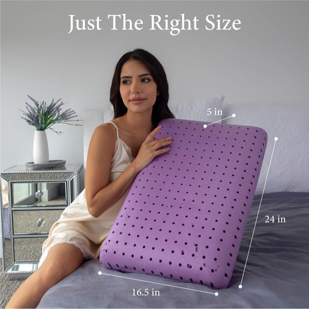 【2個セット】低反発枕 首が痛くならない 61×42×13cm インテリア/住まい/日用品の寝具(枕)の商品写真