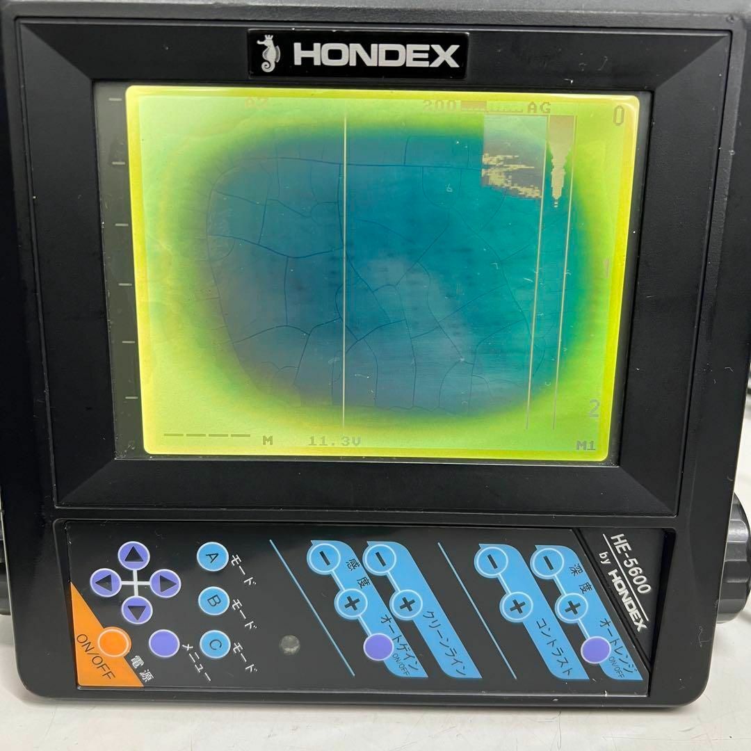 本田電子 HONDEX 魚群探知機 HE-5600 船 釣り 漁 海底 沖 本田電子 HONDEX 魚群探知機 HE-5600 船 釣り 漁 海底 沖
